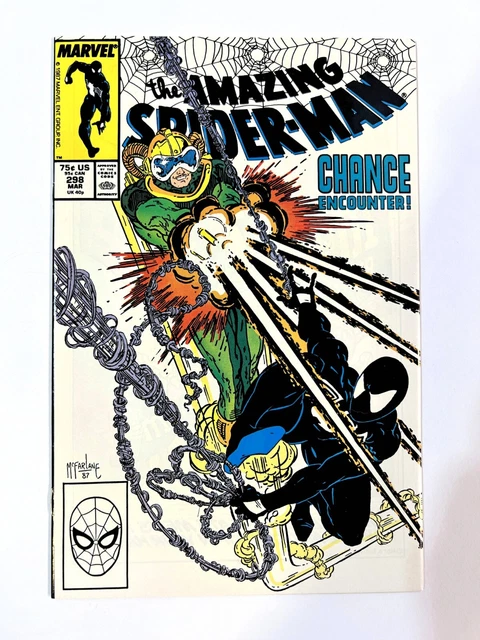 Amazing Spider-Man #298 Sharp Book! Raw 1st McFARLANE art on Spidey 1988 NR