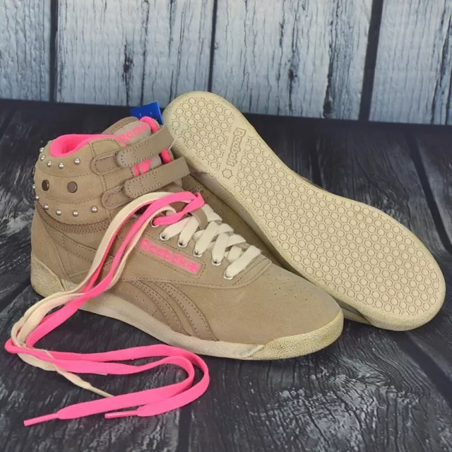 Reebok freestyle hi outlet donna marrone