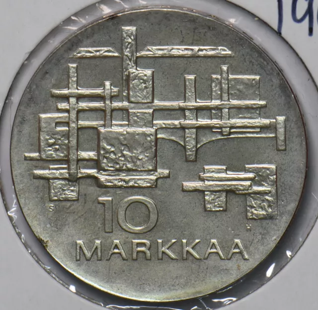 Finland 1967 10 Markkaa 50th Anniversary of Independence 294551 combine shipping