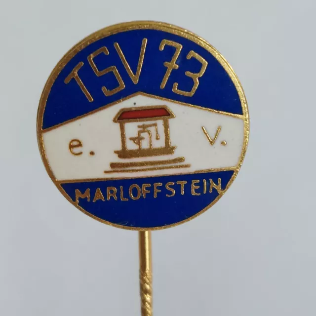 Fussball Anstecknadel TSV 73 Marloffstein FV Bayern Mittelfranken Kreis Erlangen