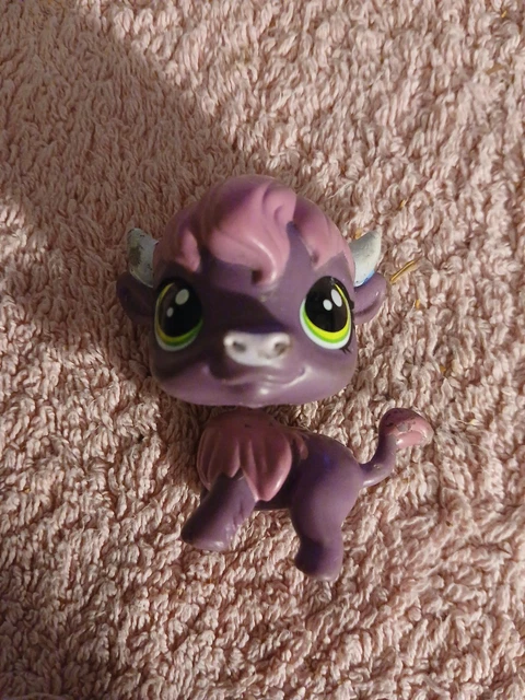 Figurine Littlest Pet Shop #2522 - Taureau - Original Hasbro (Occasion)