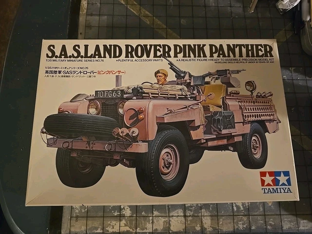 TAMIYA S.A.S LAND Rover Pink Panther. 1/35 Scale. £27.75 - PicClick UK
