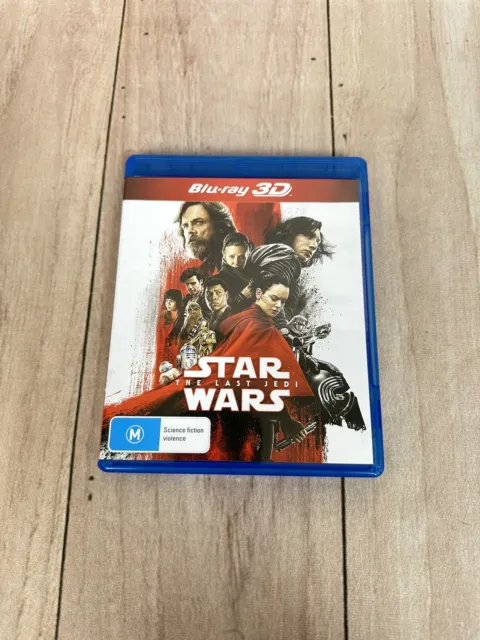STAR WARS - The Last Jedi | 3D Blu-ray (Blu-ray, 2017) Mint Disc + 