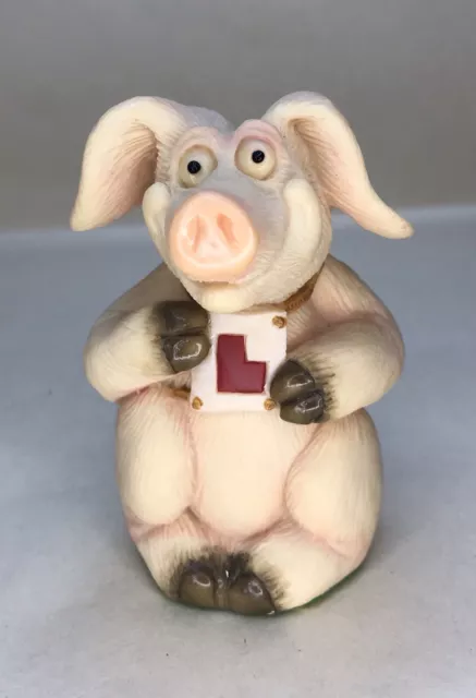 PIGGIN LEARNERS 1996 Ornament David Corbridge figure pig