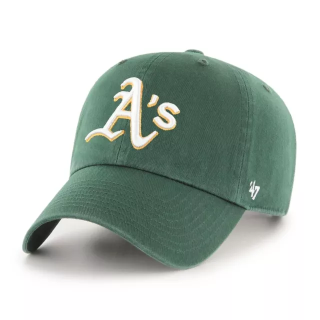 '47 Brand Clean Up Oakland Athletics Cap - Dark Green