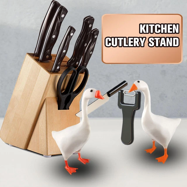 Super Cute Goose Magnetic Key Holder Magnetic Key Holder Resin Statue Goose L5A6