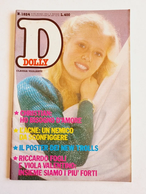 MAGAZINE DOLLY 183/1841982 Claudia VeglianteLaurie Anderson