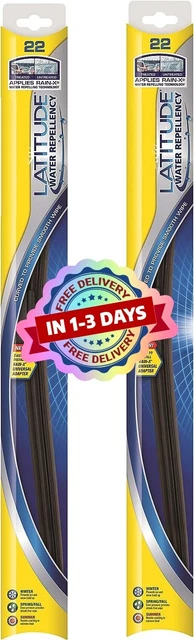 Limpiaparabrisas Universal 22 Y Pulgadas Para Carro Auto Delanteros En Oferta US