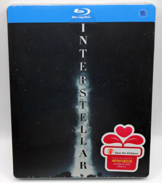 NEU Interstellar Limited Edition Blu-ray Steelbook - Rare KR Import