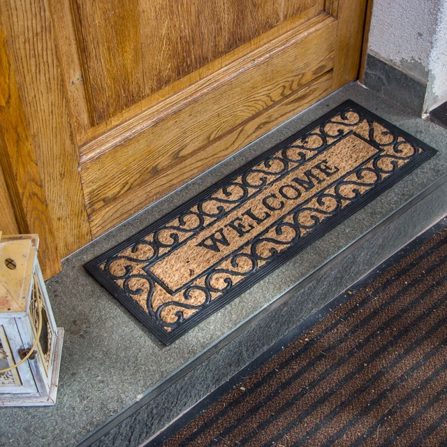 Matte für den Hauseingang - Türmatte im Landhausstil - Treppenschoner aus Sisal