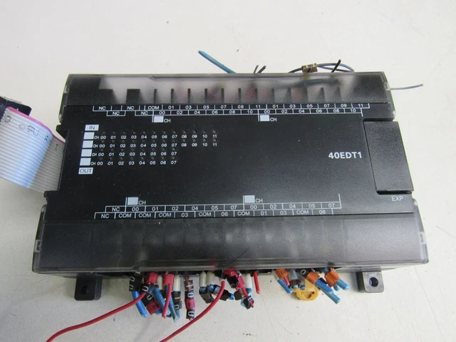 Omron Cp1W-40Edt1  In/Out Unit Xlnt Used Takeout Make Offer !!