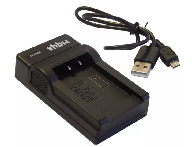 MICRO-USB CARICABATTERIE per FUJIFILM FinePix F200EXR F300 EXR F500 EXR