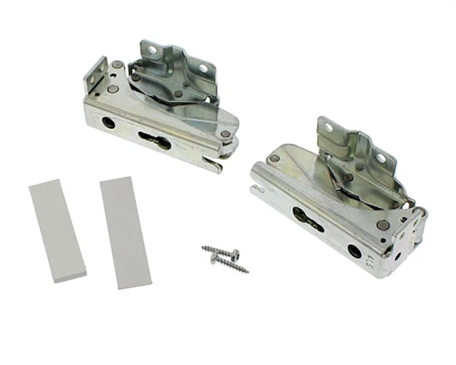 Cerniere SPARES2GO Per Liebherr Cerniere Porta Per Frigorifero Liebherr - Coppia Fissaggi, Colore Argento, Ricambio SPARES2GO Pezzi Di Ricambio Liebherr - Foto 9