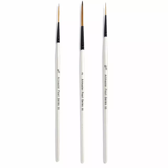 Artmaster Perla Artista Rigger Acquerello Pittura Spazzole - 6 Misure