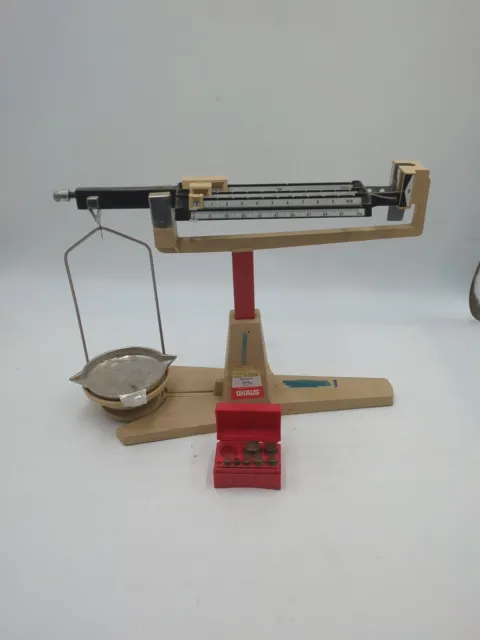 Vintage OHAUS GRAM CENT-O-GRAM Model 311 Four Beam Balance Scale- 10