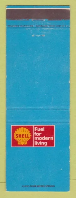 Matchbook Cover - Shell oil gas Lakewood Fuel Tacoma WA
