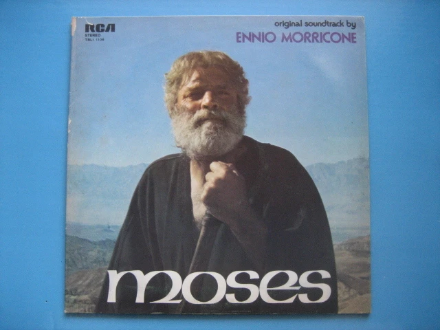 ENNIO MORRICONE &MOSES& RARO LP ORIG - ITALY - near MINT - OST OSTX EUR ...