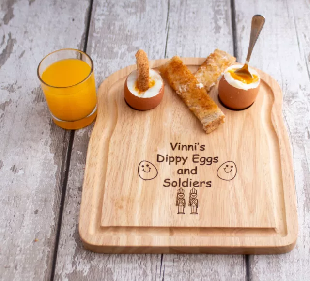 Personalised Dippy Egg Board