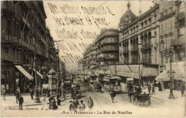 CPA MARSEILLE La Rue de Noailles (68536)