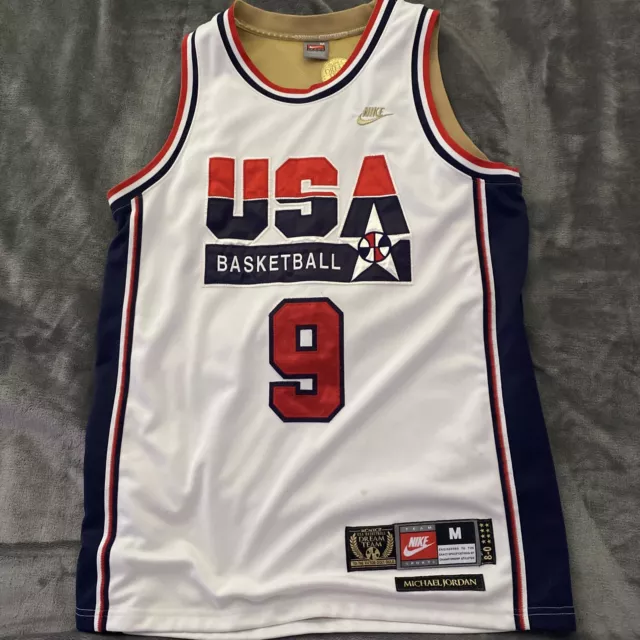 Vintage 'Dream Team' Michael Jordan Jersey (Nike Rare… - Gem