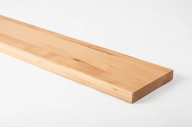 INMEDIATAMENTE DISPONIBLES escaleras haya haya núcleo macizo 40x300x800mm claramente pintado
