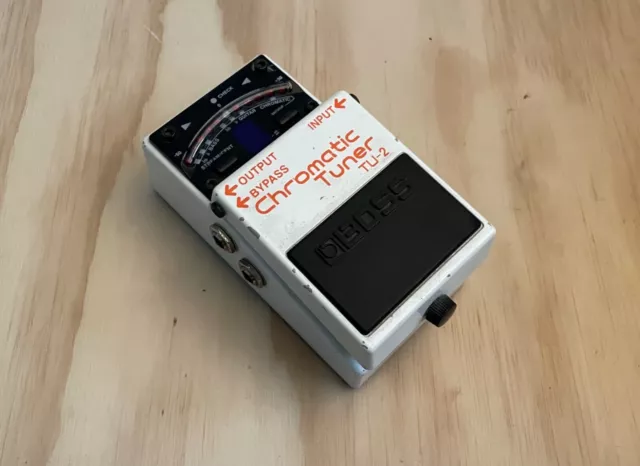 Boss Chromatic Tuner TU-2 Instrument Effects Pedal