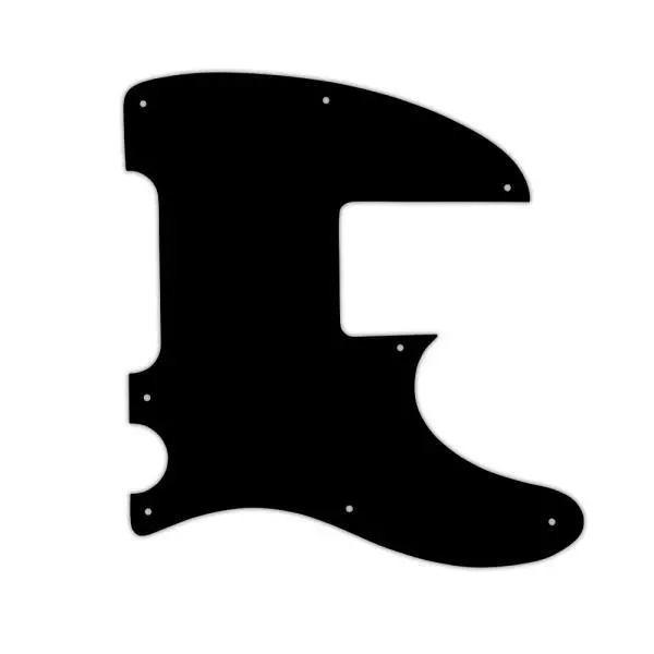 USA PICKGUARD für SQUIER® by FENDER® MODIFIED TELECASTER BASS® 3Ply PG BLACK BWB