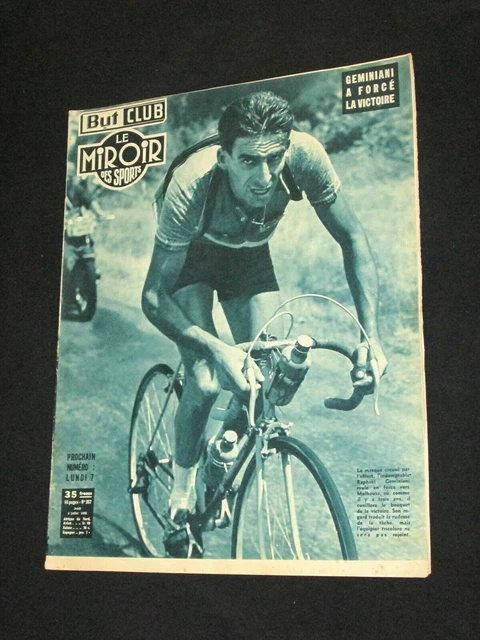 Miroir des Sports 7/01/1952; L. Bobet élu meilleur champion Français de l'année