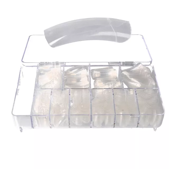 Tipbox500 Transparent Inclus 3 X 3g Tipglue - Ongle Tips-Tip Kleber- Colle à 2