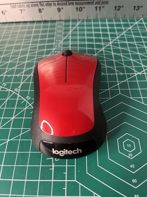 LOGITECH WIRELESS MOUSE M310 Flame Red NO USB $13.99 - PicClick CA