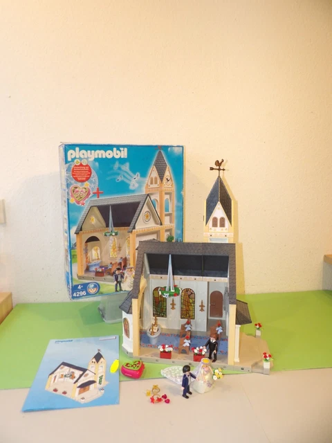 Église Playmobil Réf 4296 – Occasion – Bâtiment Pour Village