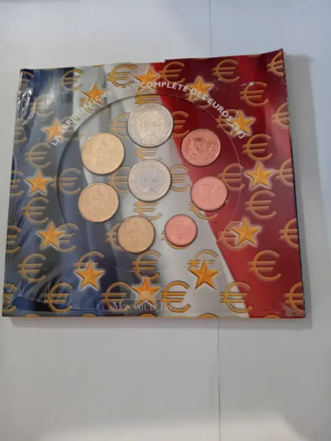 🇲🇫 Coffret BU France 2003 - Neuf sous blister - 8 pièces EURO Officiel 🇲🇫