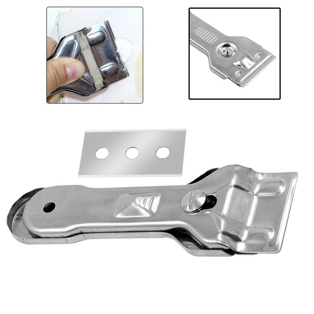 Pulitore raschietto pagina iniziale 1 pezzo rimozione ferro ceramica raschietto piano cottura