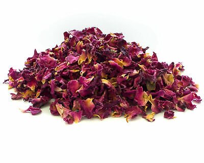 Dried Rose Petals Resin Tea making Bath Bomb Candle Soap Wedding Confetti