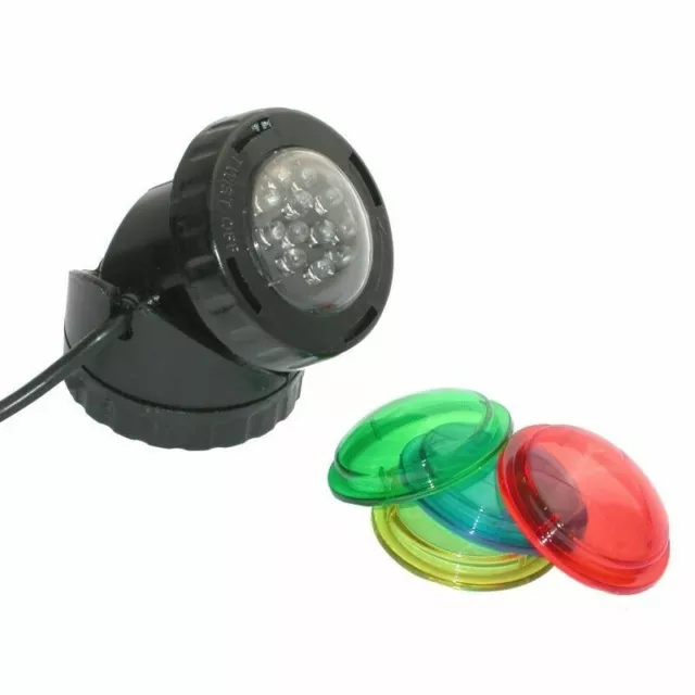 Jebao Pl1Led Submersible Led Pond Light With Photocell Sensor, From 1-6 Sets