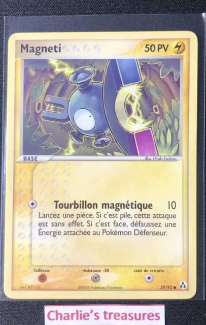 Carte Pokemon - Magneti - 59/92 - Créateurs De Legendes - FR - NM+ / NEUF