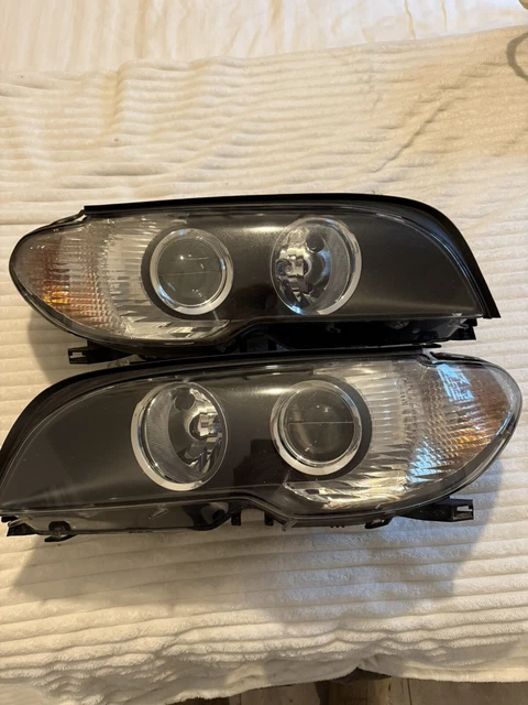 BMW E46 COUPE facelift headlights £80.00 - PicClick UK