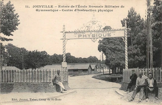 JOINVILLE - Entrée de l'Ecole Normale Militaire de Gymnastique