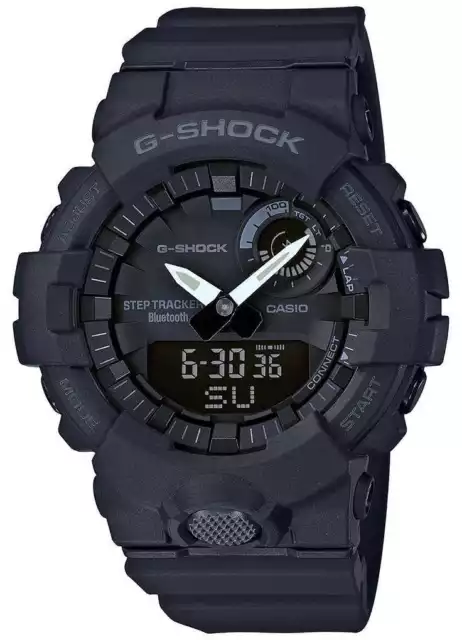 Casio Tracker De Pas De Fitness Bluetooth G-Shock Noir GBA-800-1AER Montre