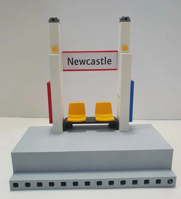 PLAYMOBIL RC TRAIN G Scale Platform Station RARE RETIRED 4304 6343