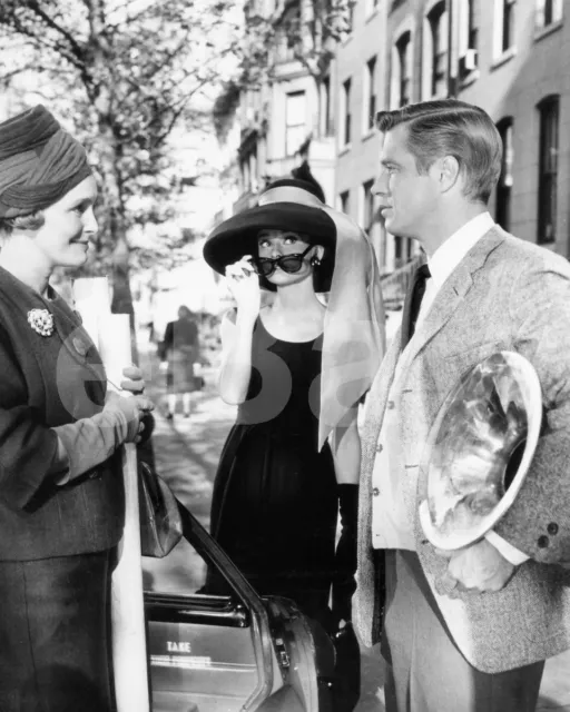 Breakfast At Tiffany's (1961) Audrey Hepburn George Peppard 10x8 Photo