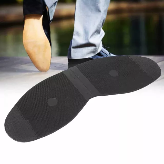 Leather Shoes Rubber Wearproof Outsoles Shoes Repair Half Sole Replacement GDB