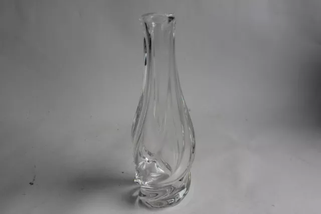 SAINT LOUIS Vase soliflore cristal torsadé (63130)