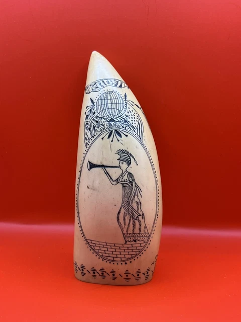 Faux Sperm Whale Tooth, by Artek Replica.