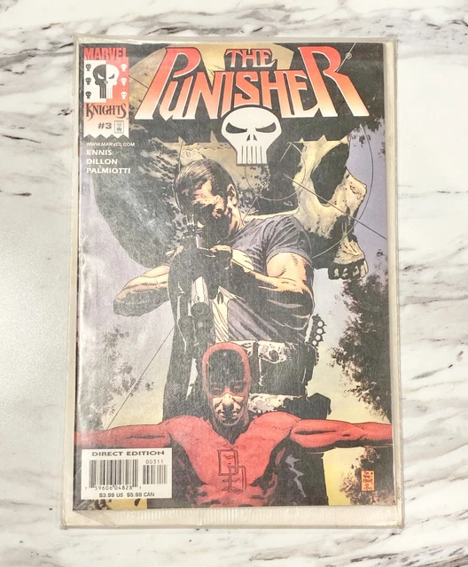 The Punisher by Garth Ennis Vol. #3 ISSUE #1-4 Marvel Knights Great Shape VG 4