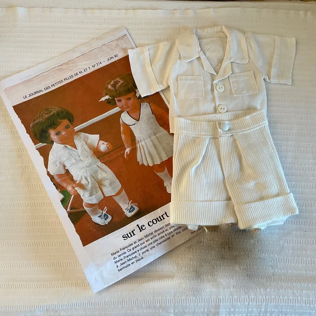 Ensemble de tennis Jean-Michel Mode et Travaux - juin 1980 - n°314