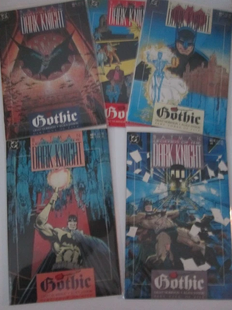Batman Legends of the Dark Knight Gothic Part 1-5 Grant Morrison Bruce Wayne VF