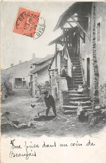 Cpa 60 View Taken In A Corner Of Beauvais
