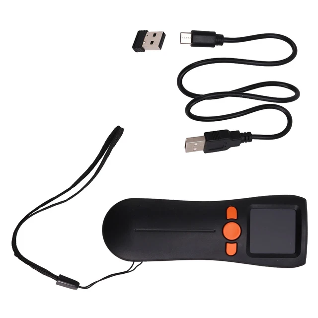 PORTABLE BLUETOOTH Scanner 1D/2D Code Barcode Scanner with Screen4656 ...