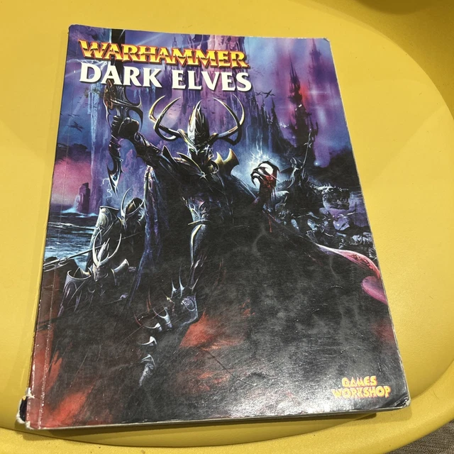 DARK ELVES CODEX Army Guide Warhammer Fantasy - Games Workshop M789 £3. ...